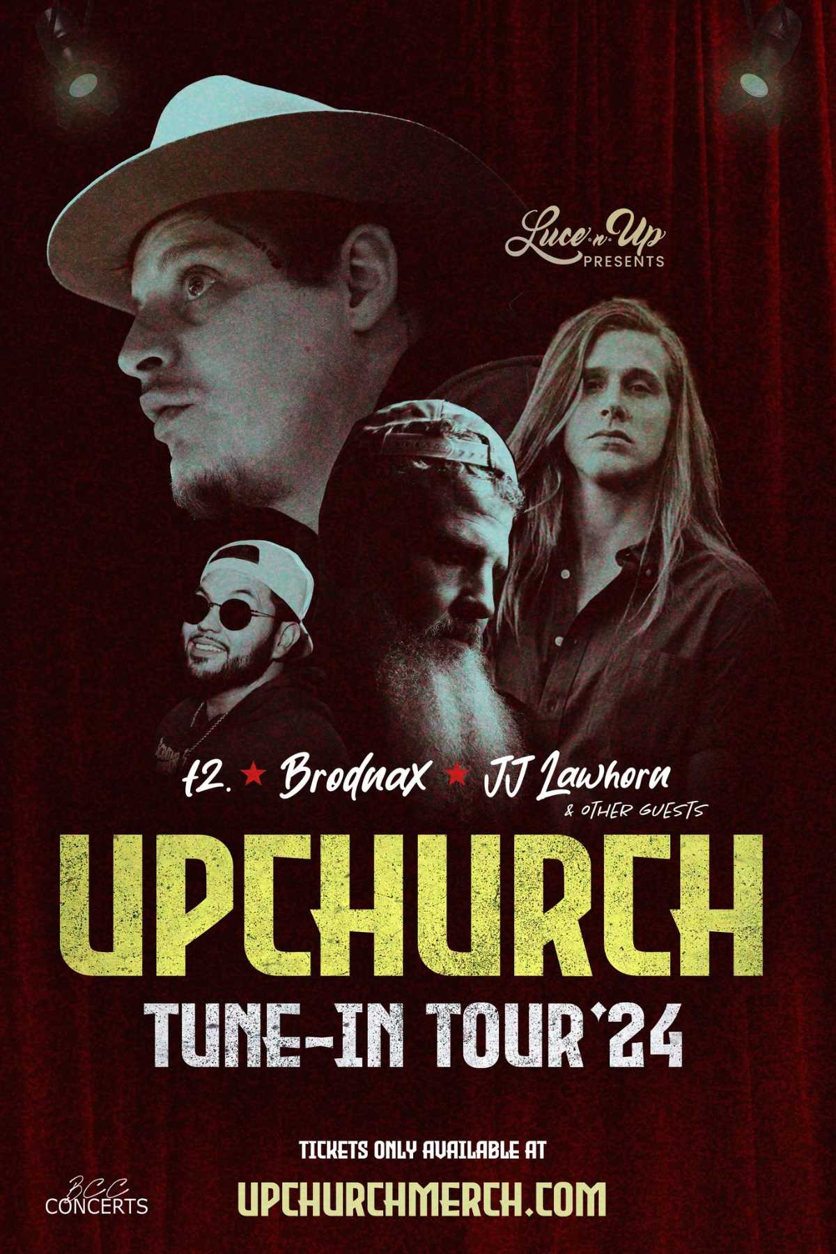 Upchurch TuneIn Tour 24' BCC Concerts